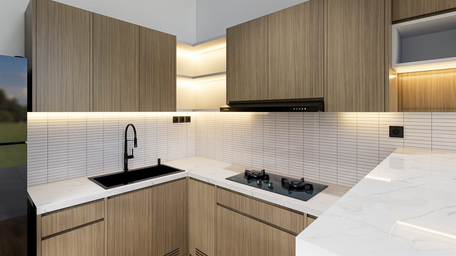 Portofolio Kitchen Set Pak Mario - Interior Bina Project